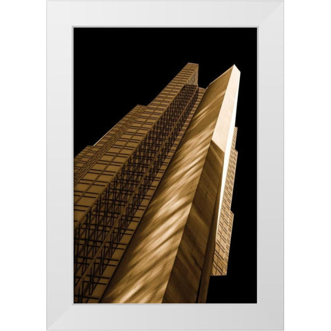 Go With Me  White Modern Wood Framed Art Print by Selfox, Norm