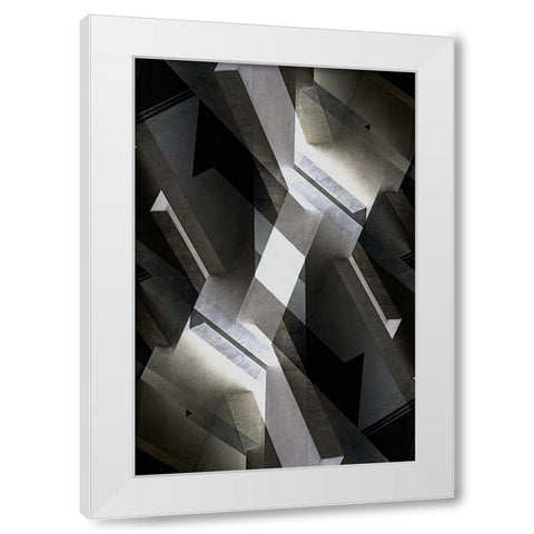 Shutter Speed II   White Modern Wood Framed Art Print by Stelfox, Norm
