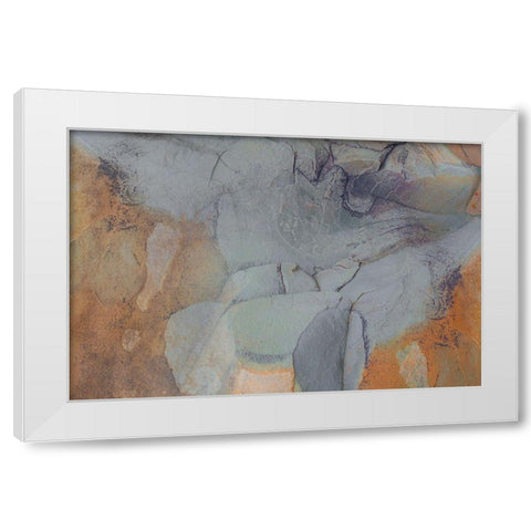 Martinique Beach II White Modern Wood Framed Art Print by Stelfox, Norm