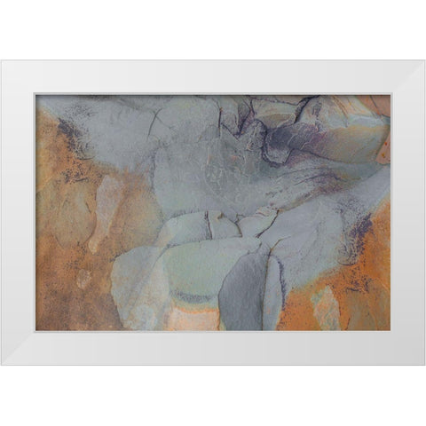Martinique Beach II White Modern Wood Framed Art Print by Stelfox, Norm