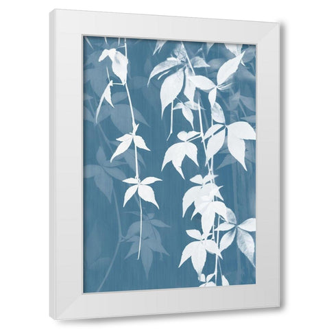 Reductive Vine I  White Modern Wood Framed Art Print by Stelfox, Norm