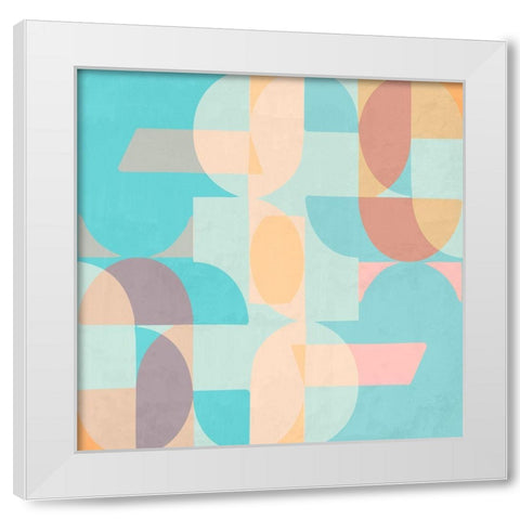 Back to the 90s I  White Modern Wood Framed Art Print by Stelfox, Norm