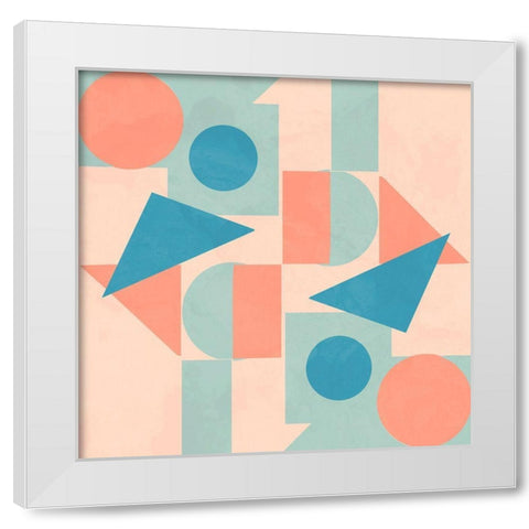 Back to the 90s III White Modern Wood Framed Art Print by Stelfox, Norm