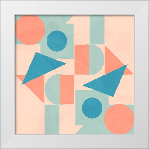 Back to the 90s III White Modern Wood Framed Art Print by Stelfox, Norm