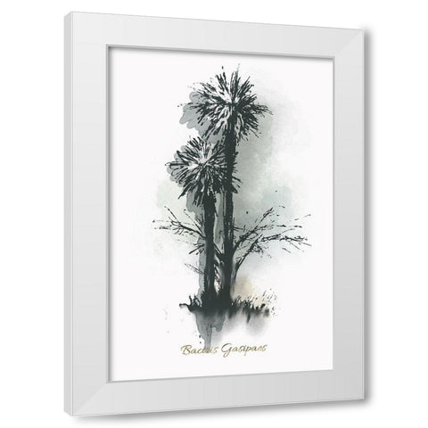 Everglades III White Modern Wood Framed Art Print by Rick Novak