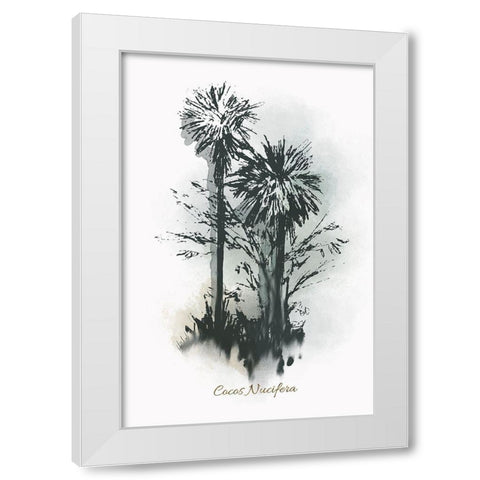 Everglades IV White Modern Wood Framed Art Print by Rick Novak