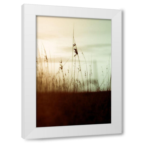 Quiet Dusk II White Modern Wood Framed Art Print by Joy, Olivia