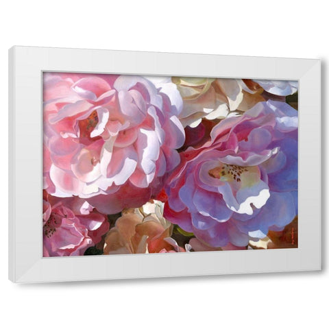 Escapade Ever Fallen In Love? White Modern Wood Framed Art Print by Montana, Enzo