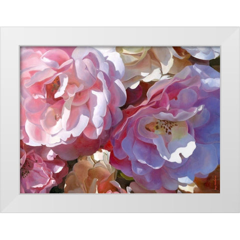 Escapade Ever Fallen In Love? White Modern Wood Framed Art Print by Montana, Enzo