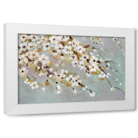Spring Time II White Modern Wood Framed Art Print by Orlov, Irena