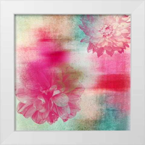 Life and Flowers White Modern Wood Framed Art Print by Orlov, Irena