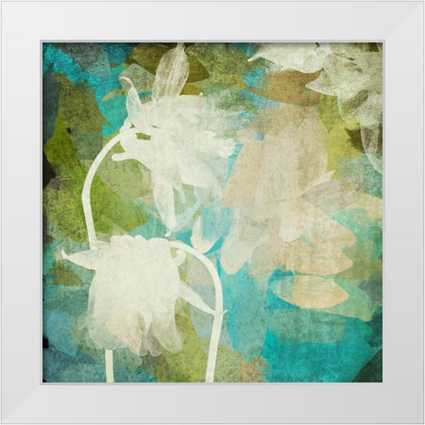 Light Green White Modern Wood Framed Art Print by Orlov, Irena