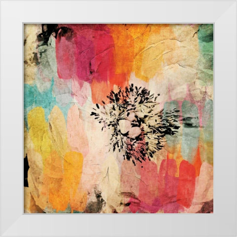 August I White Modern Wood Framed Art Print by Orlov, Irena