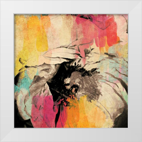 August II White Modern Wood Framed Art Print by Orlov, Irena