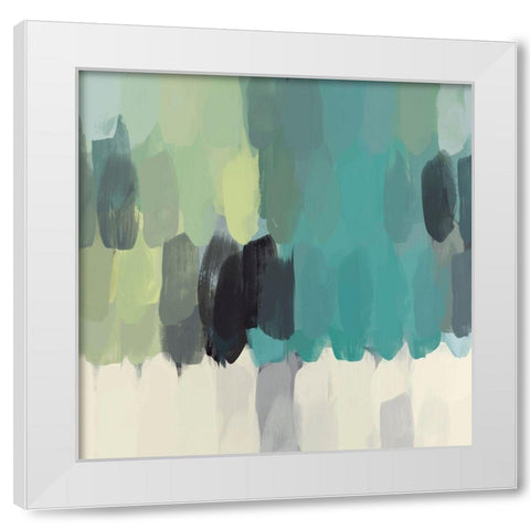 Liquid Wisdom White Modern Wood Framed Art Print by Orlov, Irena