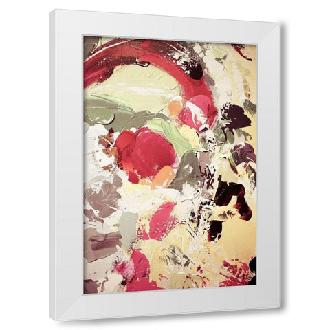 Creole I White Modern Wood Framed Art Print by Orlov, Irena