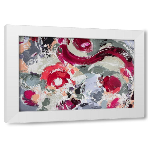 Creole II White Modern Wood Framed Art Print by Orlov, Irena