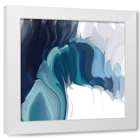 Passage between the rocks I White Modern Wood Framed Art Print by Orlov, Irena