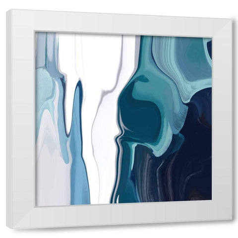 Passage between the rocks II White Modern Wood Framed Art Print by Orlov, Irena