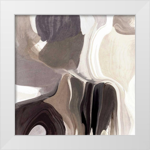 Behind the Surace II White Modern Wood Framed Art Print by Orlov, Irena