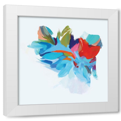 Miracle Flower I  White Modern Wood Framed Art Print by Orlov, Irena