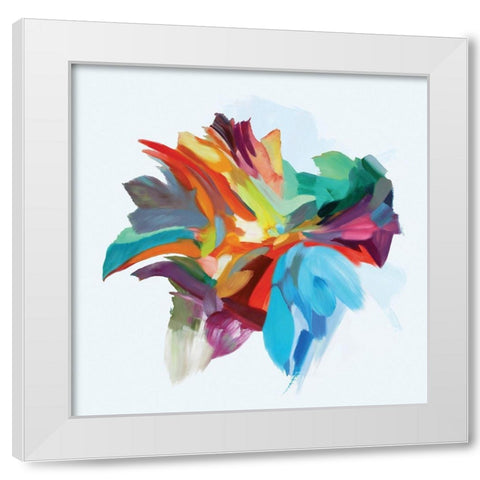 Miracle Flower II  White Modern Wood Framed Art Print by Orlov, Irena