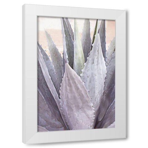 Plant Symphony White Modern Wood Framed Art Print by Orlov, Irena