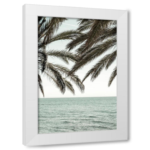 Studio III - Solaris 04 White Modern Wood Framed Art Print by Studio III