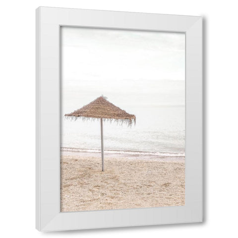 Studio III - Solaris 06 White Modern Wood Framed Art Print by Studio III
