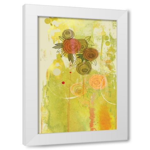 For You White Modern Wood Framed Art Print by PI Studio