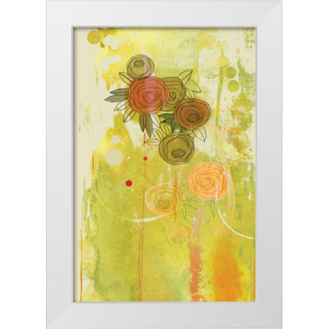 For You White Modern Wood Framed Art Print by PI Studio