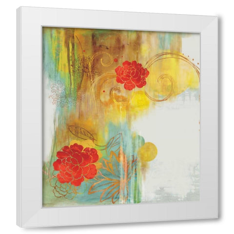 So Pretty White Modern Wood Framed Art Print by PI Studio