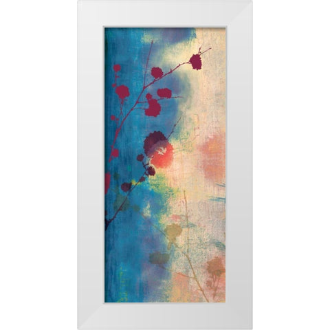 Bliss White Modern Wood Framed Art Print by PI Studio