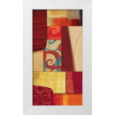 Conversion I White Modern Wood Framed Art Print by PI Studio