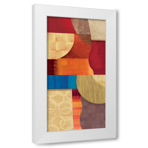 Conversion III White Modern Wood Framed Art Print by PI Studio