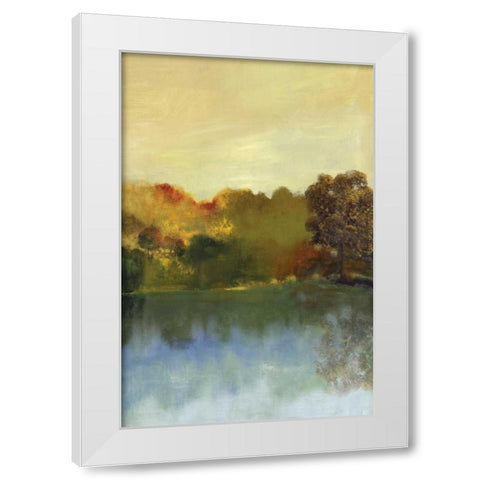 Natural White Modern Wood Framed Art Print by PI Studio