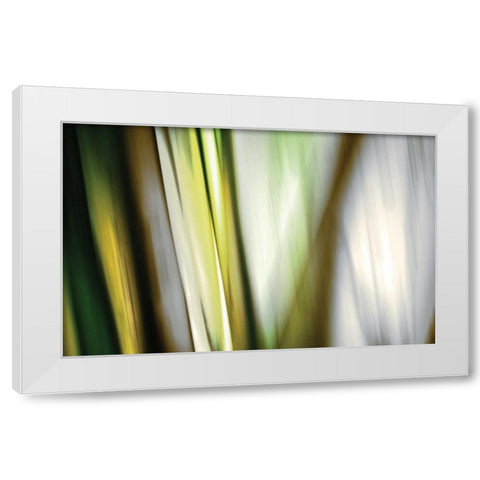 Organic II White Modern Wood Framed Art Print by PI Studio