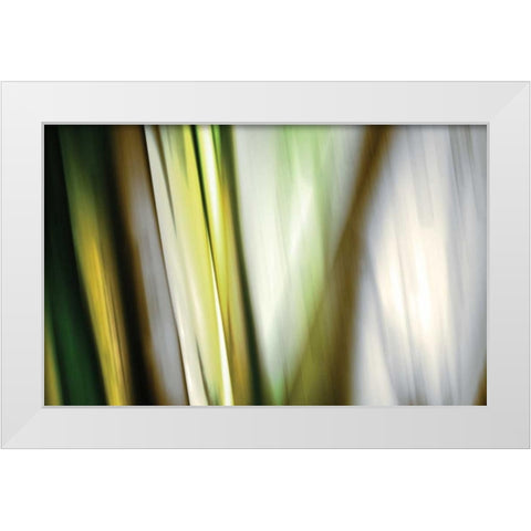 Organic II White Modern Wood Framed Art Print by PI Studio