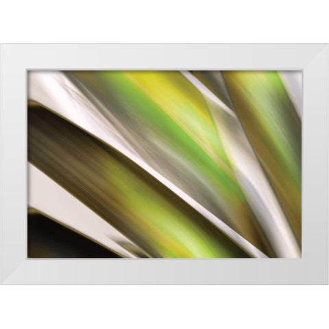 Organic VI White Modern Wood Framed Art Print by PI Studio