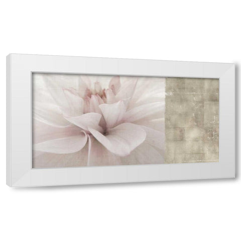 Softness White Modern Wood Framed Art Print by PI Studio