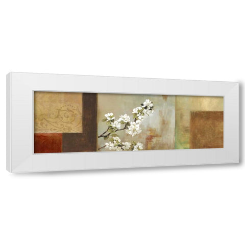 Bliss in the Afternoon White Modern Wood Framed Art Print by PI Studio