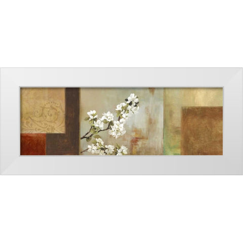 Bliss in the Afternoon White Modern Wood Framed Art Print by PI Studio