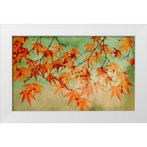 Canopy White Modern Wood Framed Art Print by PI Studio