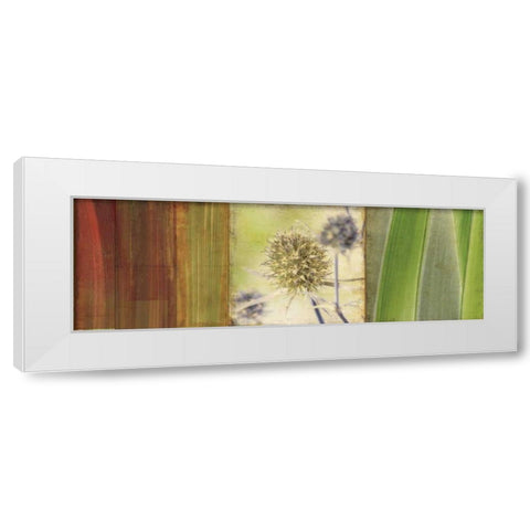 Organics White Modern Wood Framed Art Print by PI Studio