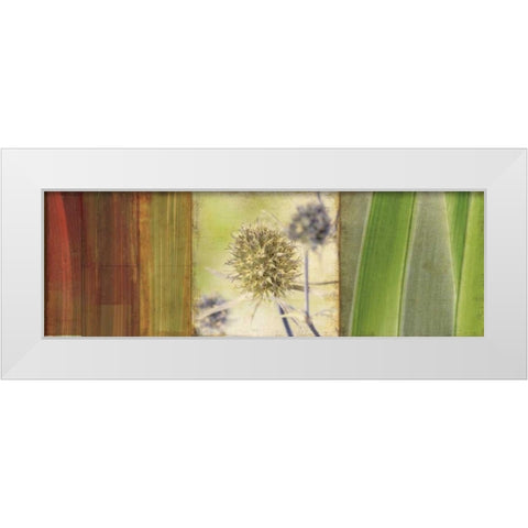 Organics White Modern Wood Framed Art Print by PI Studio