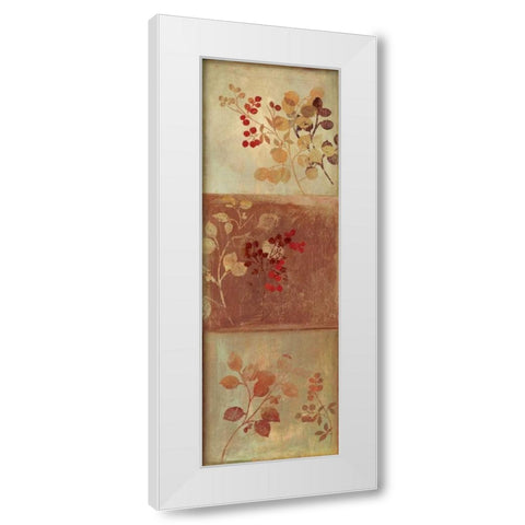 Rustique I White Modern Wood Framed Art Print by PI Studio