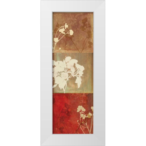 Rustique II White Modern Wood Framed Art Print by PI Studio