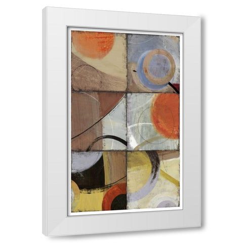 Hole in  I White Modern Wood Framed Art Print by PI Studio