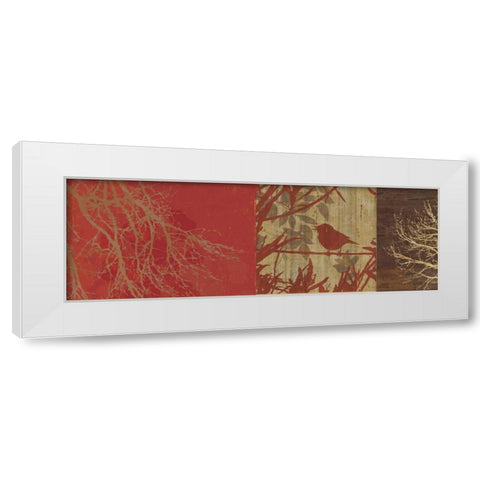 Out on a Limb I White Modern Wood Framed Art Print by PI Studio