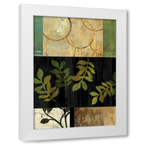 Tall Tail White Modern Wood Framed Art Print by PI Studio